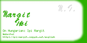 margit ipi business card